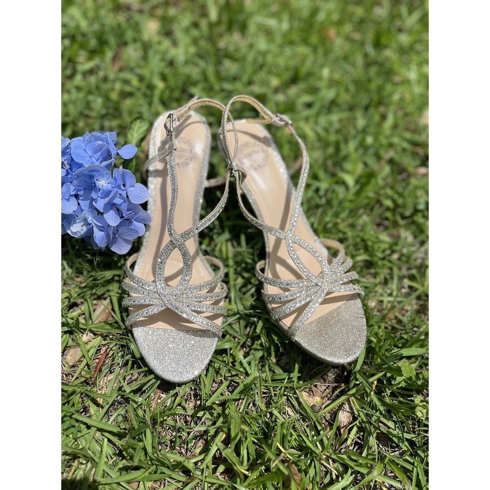 I MILLER SPARKLY HIGH HEEL SHOES WOMEN SIZE 7.5 M